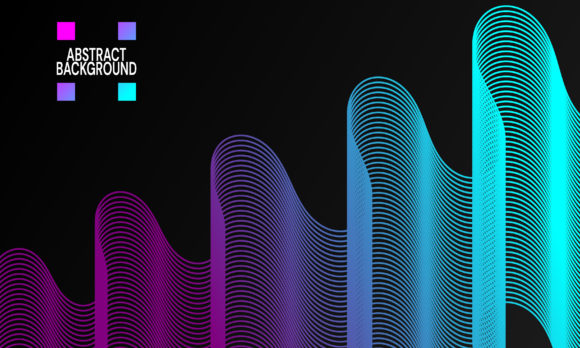 Download Modern Background with Wavy Lines - Modern background Collection