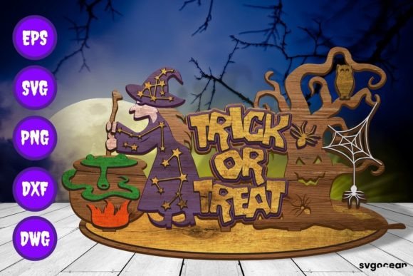 Download Trick or Treat Layered Laser Cut Designs - Premium Bundle