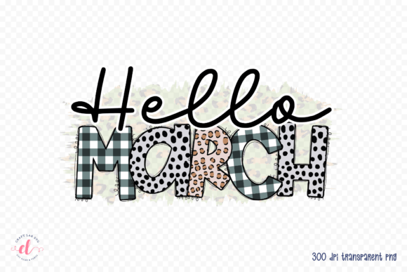 Download Hello March - Spring Sublimation Design - Spring sublimation Collection